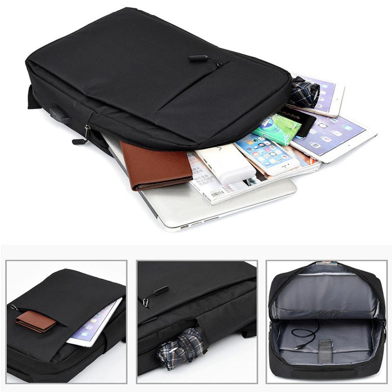 Laptop Backpack With USB Design Business Bags Men | Orazek UK Ltd