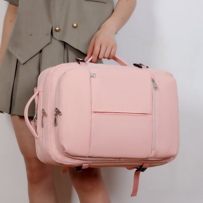 Large Capacity Backpack For Women Men Multiple Pockets And Zippers Versatile Computer Bags Business Travel Backpack | Orazek UK Ltd