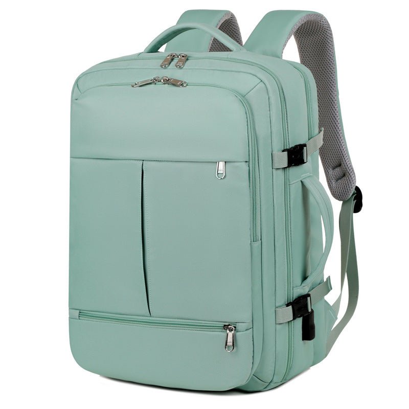 Large Capacity Backpack For Women Men Multiple Pockets And Zippers Versatile Computer Bags Business Travel Backpack | Orazek UK Ltd