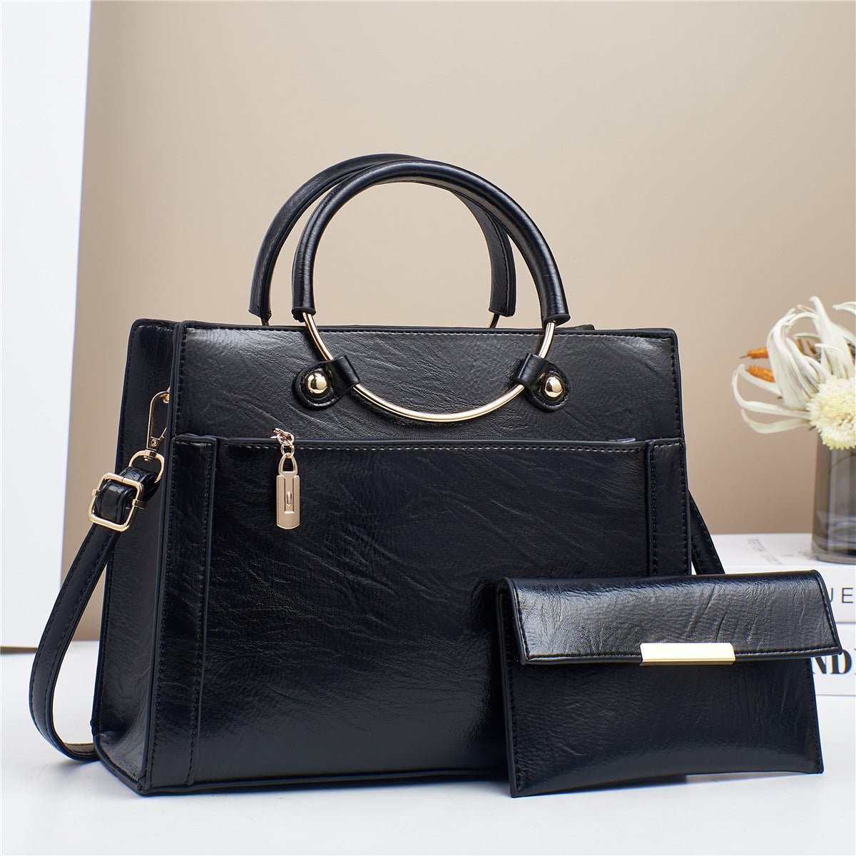 Large Capacity Bag Women's Special-interest Design Handbag Two-piece Set | Orazek UK Ltd