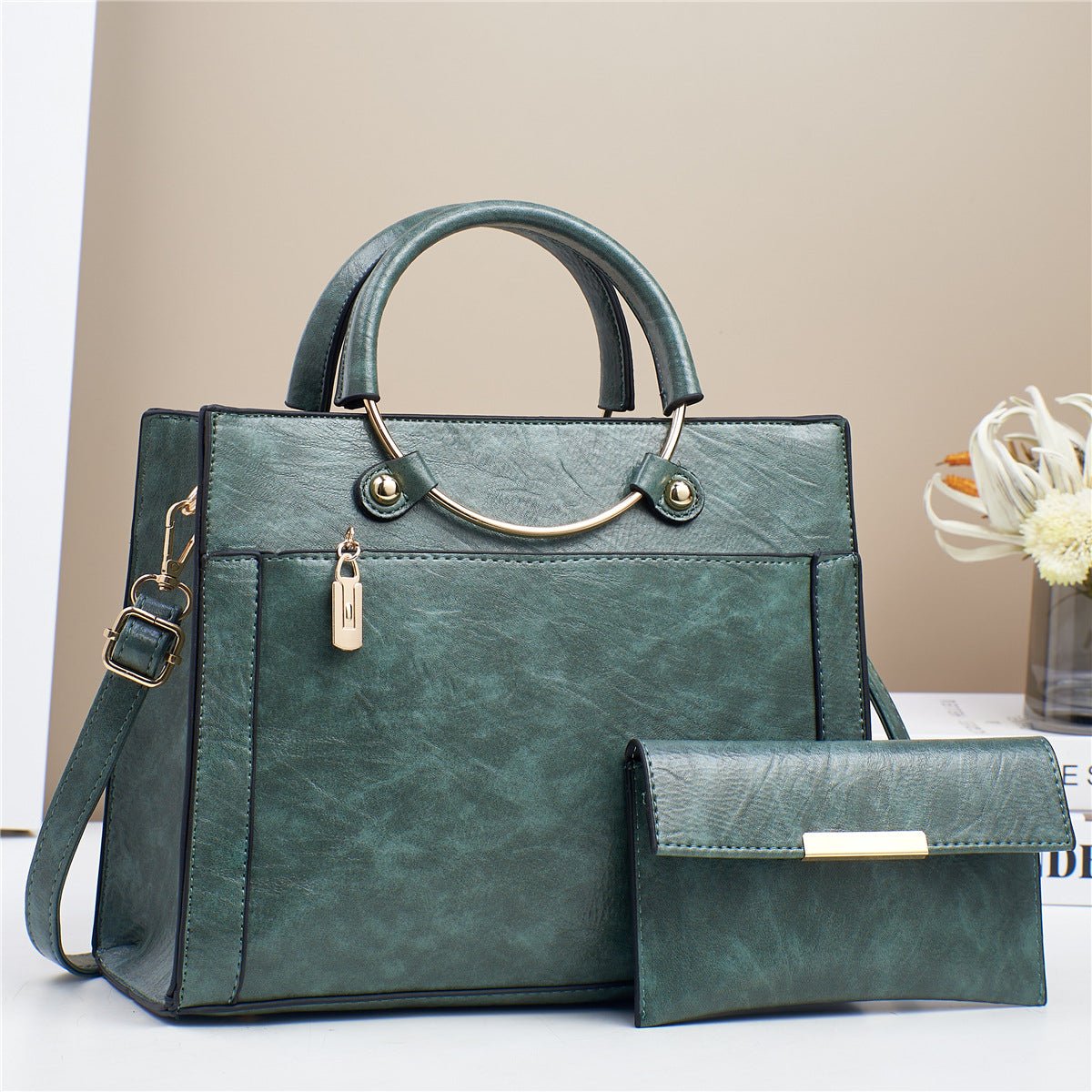 Large Capacity Bag Women's Special-interest Design Handbag Two-piece Set | Orazek UK Ltd