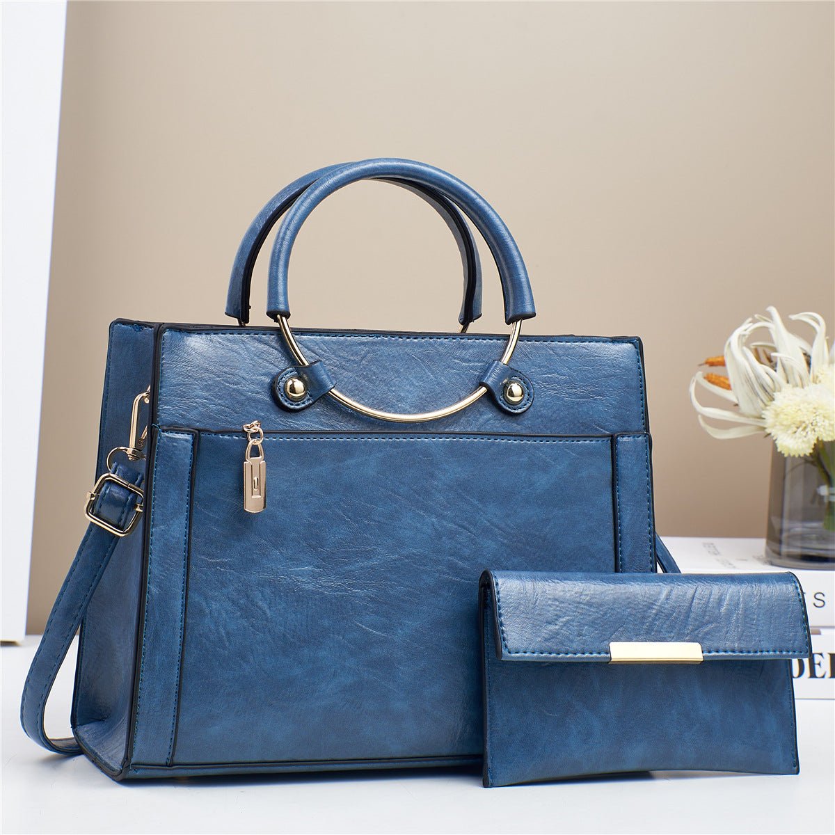 Large Capacity Bag Women's Special-interest Design Handbag Two-piece Set | Orazek UK Ltd