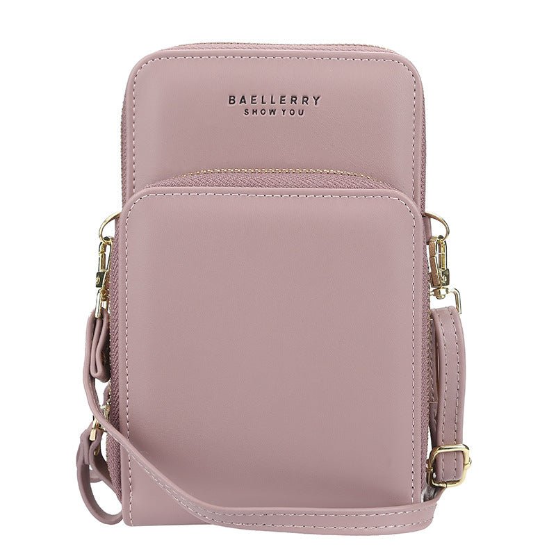 Large Capacity Crossbody Shoulder Bags For Women Fashion Zipper Mobile Phone Bag | Orazek UK Ltd