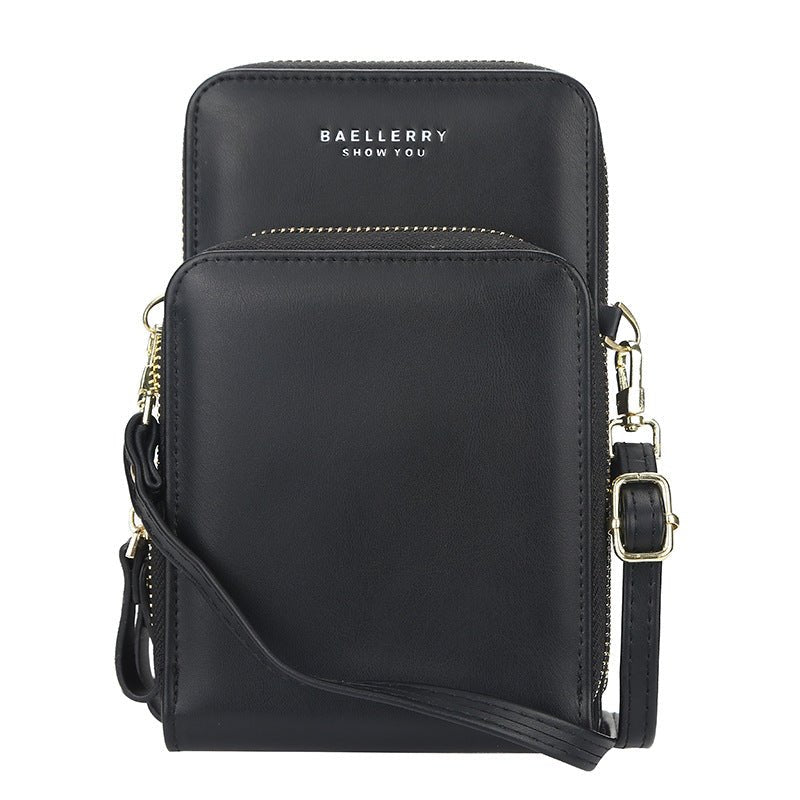 Large Capacity Crossbody Shoulder Bags For Women Fashion Zipper Mobile Phone Bag | Orazek UK Ltd
