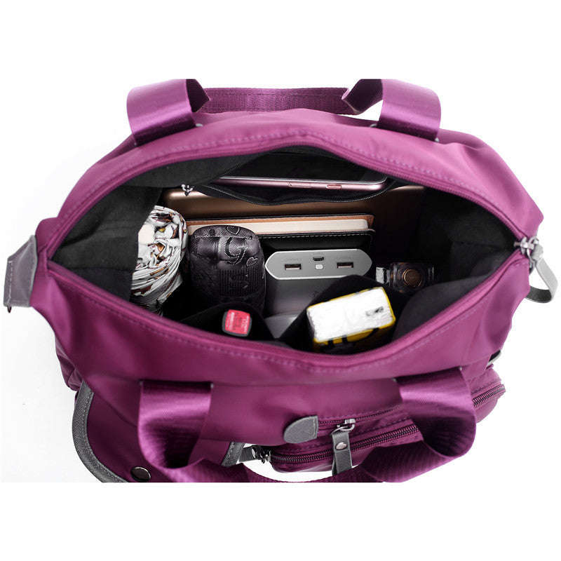 Large Capacity Multi-pocket Shoulder Bag For Women Nylon Waterproof Handbags Female Casual Commuting Messenger Crossbody Bags | Orazek UK Ltd