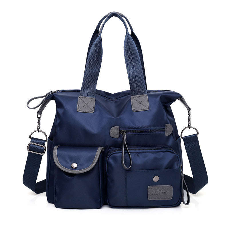 Large Capacity Multi-pocket Shoulder Bag For Women Nylon Waterproof Handbags Female Casual Commuting Messenger Crossbody Bags | Orazek UK Ltd