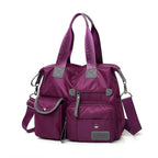 Waterproof Nylon Shoulder Bag Large Capacity Multi-pocket Handbag Women's Crossbody | Orazek UK Ltd