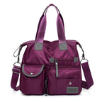 Waterproof Nylon Shoulder Bag Large Capacity Multi-pocket Handbag Women's Crossbody | Orazek UK Ltd
