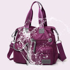 Waterproof Nylon Shoulder Bag Large Capacity Multi-pocket Handbag Women's Crossbody | Orazek UK Ltd