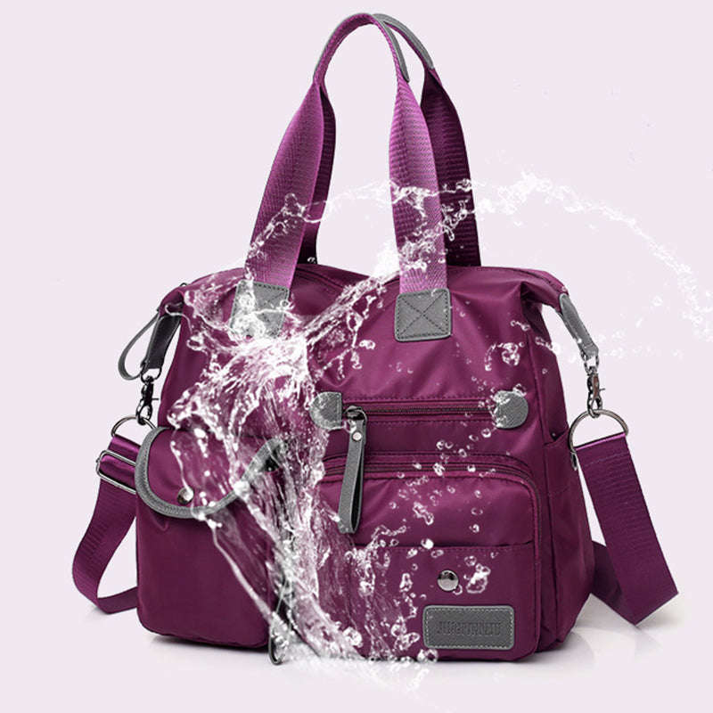 Large Capacity Multi-pocket Shoulder Bag For Women Nylon Waterproof Handbags Female Casual Commuting Messenger Crossbody Bags | Orazek UK Ltd