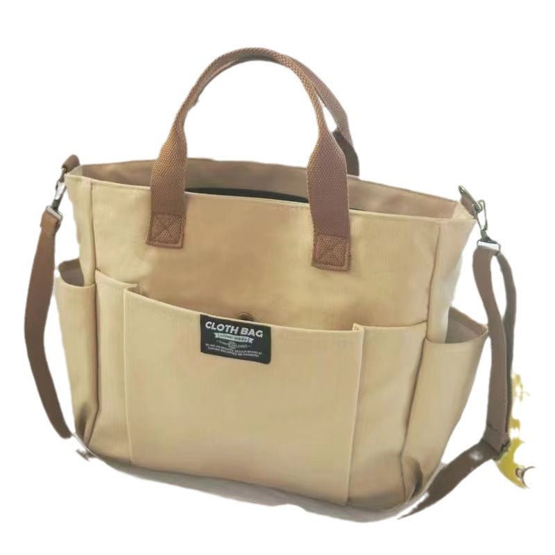 Large Capacity Shoulder Canvas Bag, Commuting Hand Bag | Orazek UK Ltd