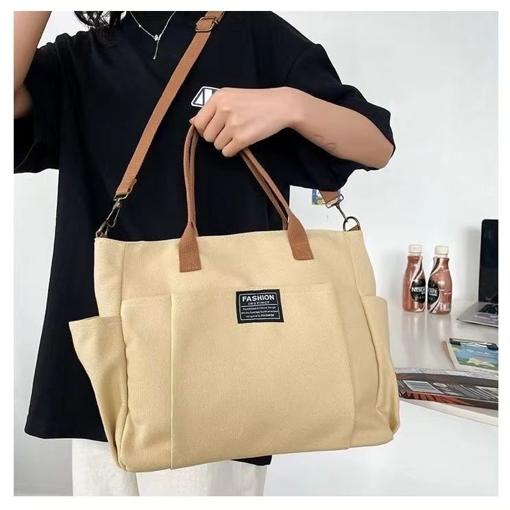 Large Capacity Shoulder Canvas Bag, Commuting Hand Bag | Orazek UK Ltd