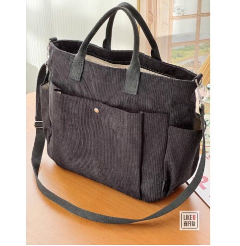 Large Capacity Shoulder Canvas Bag, Commuting Hand Bag | Orazek UK Ltd