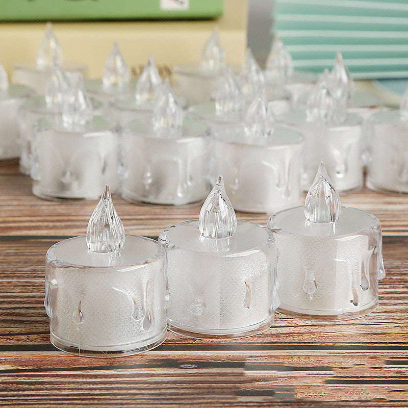 Led Lights Electronic Candle Lighted Tea Wax Home Decor Candles Lamp Orazek UK Ltd