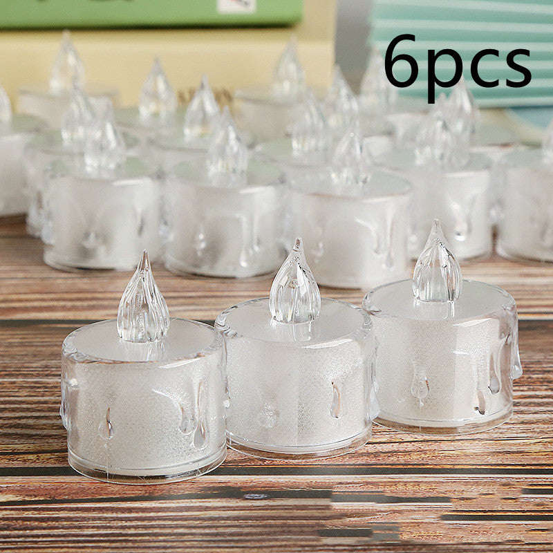 Led Lights Electronic Candle Lighted Tea Wax Home Decor Candles Lamp Orazek UK Ltd