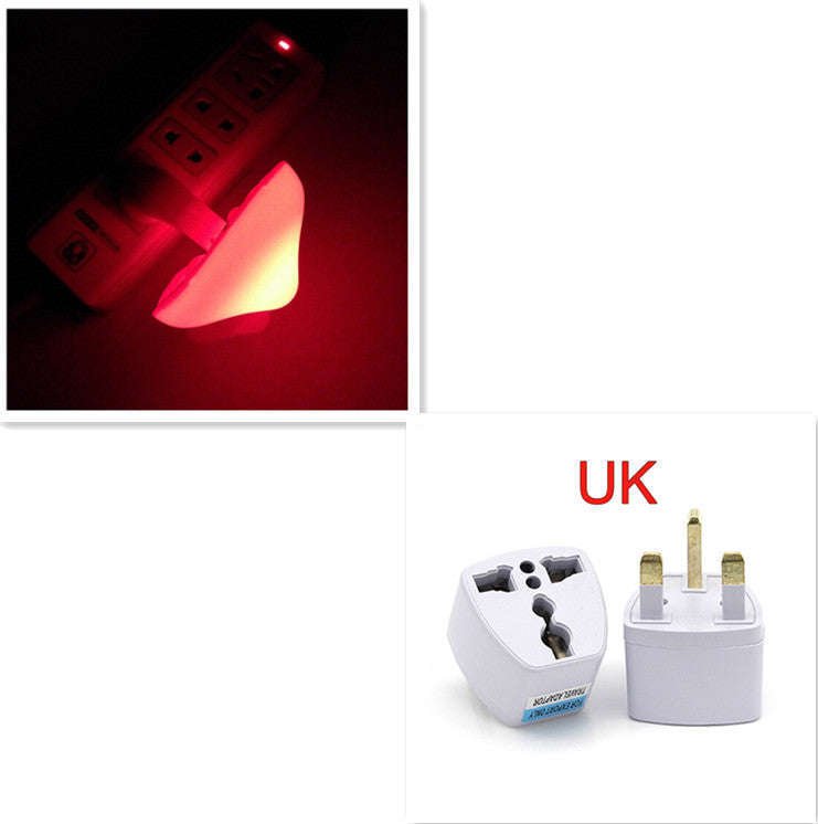 LED Night Light Mushroom Wall Socket Lamp EU US Plug Warm White Light-control Sensor Bedroom Light Home Decoration | Orazek UK Ltd