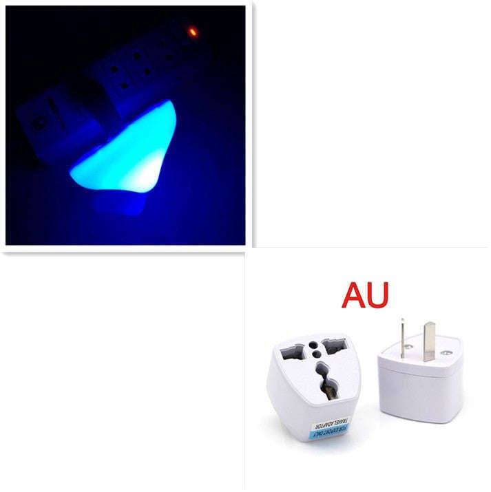 LED Night Light Mushroom Wall Socket Lamp EU US Plug Warm White Light-control Sensor Bedroom Light Home Decoration | Orazek UK Ltd