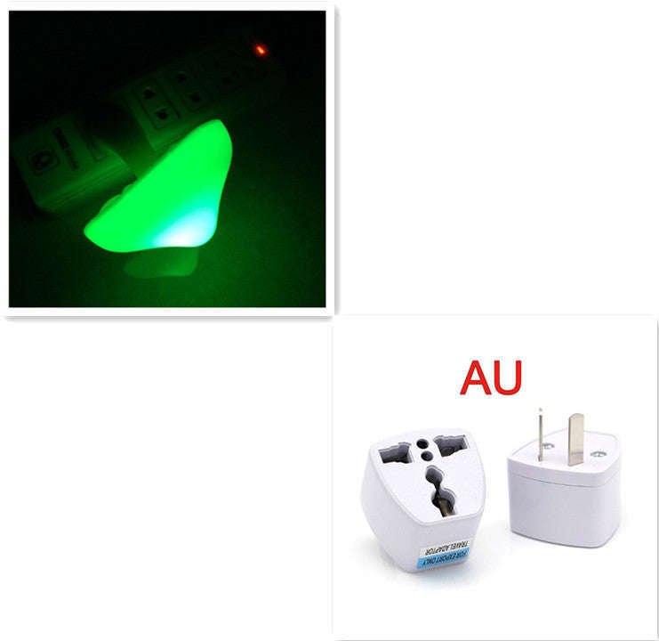 LED Night Light Mushroom Wall Socket Lamp EU US Plug Warm White Light-control Sensor Bedroom Light Home Decoration | Orazek UK Ltd