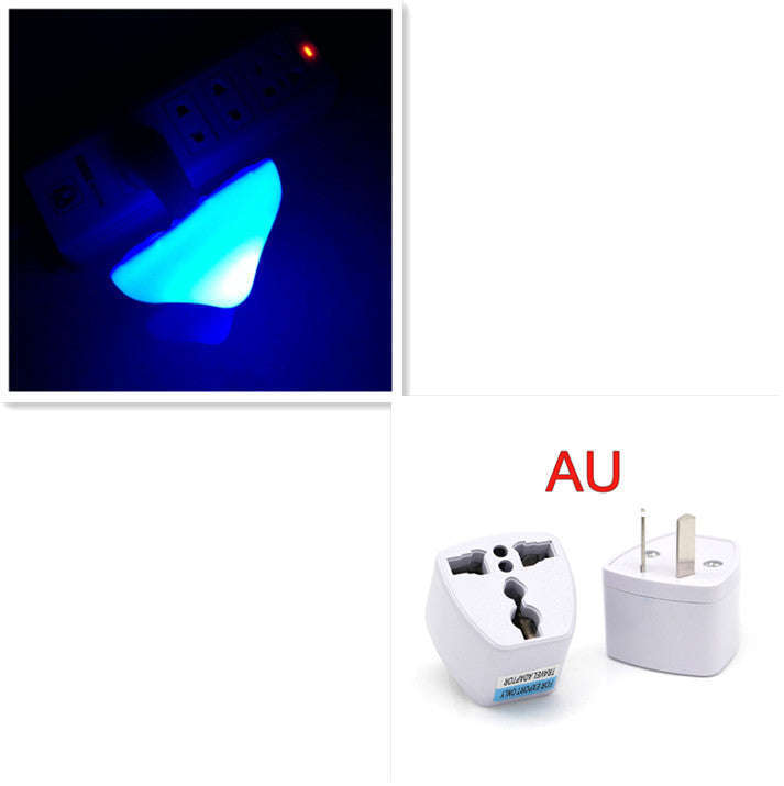 LED Night Light Mushroom Wall Socket Lamp EU US Plug Warm White Light-control Sensor Bedroom Light Home Decoration Orazek UK Ltd