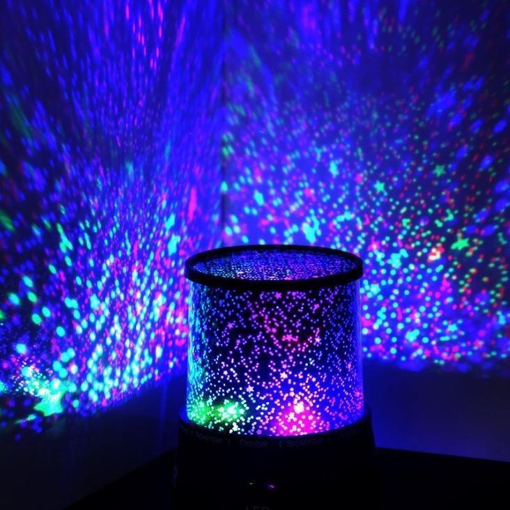 LED Night Light Projector Lamp Colorful Star Light (Random Color) | Orazek UK Ltd