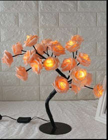 LED Tree Lamp Rose Small Tree Lamp Modeling Lamp Table Lamp | Orazek UK Ltd