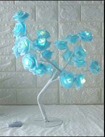 LED Tree Lamp Rose Small Tree Lamp Modeling Lamp Table Lamp | Orazek UK Ltd