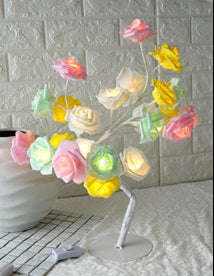 LED Tree Lamp Rose Small Tree Lamp Modeling Lamp Table Lamp | Orazek UK Ltd