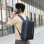 Leisure Oxford Fabric Chest Bag Three-piece Set Backpack | Orazek UK Ltd