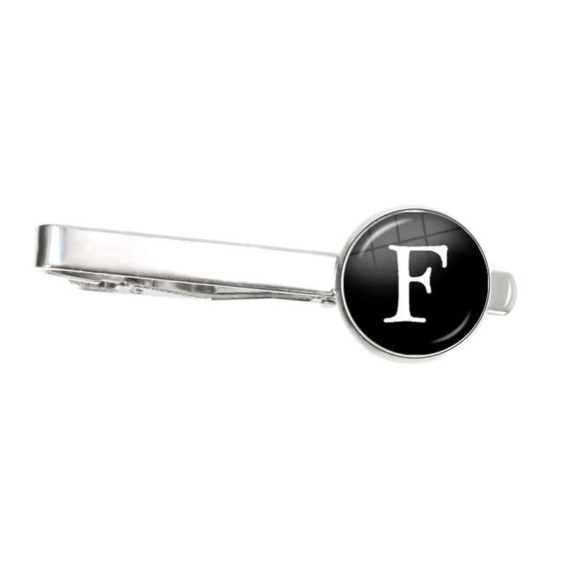 Letter Tie Clip Decoration With French Shirt | Orazek UK Ltd