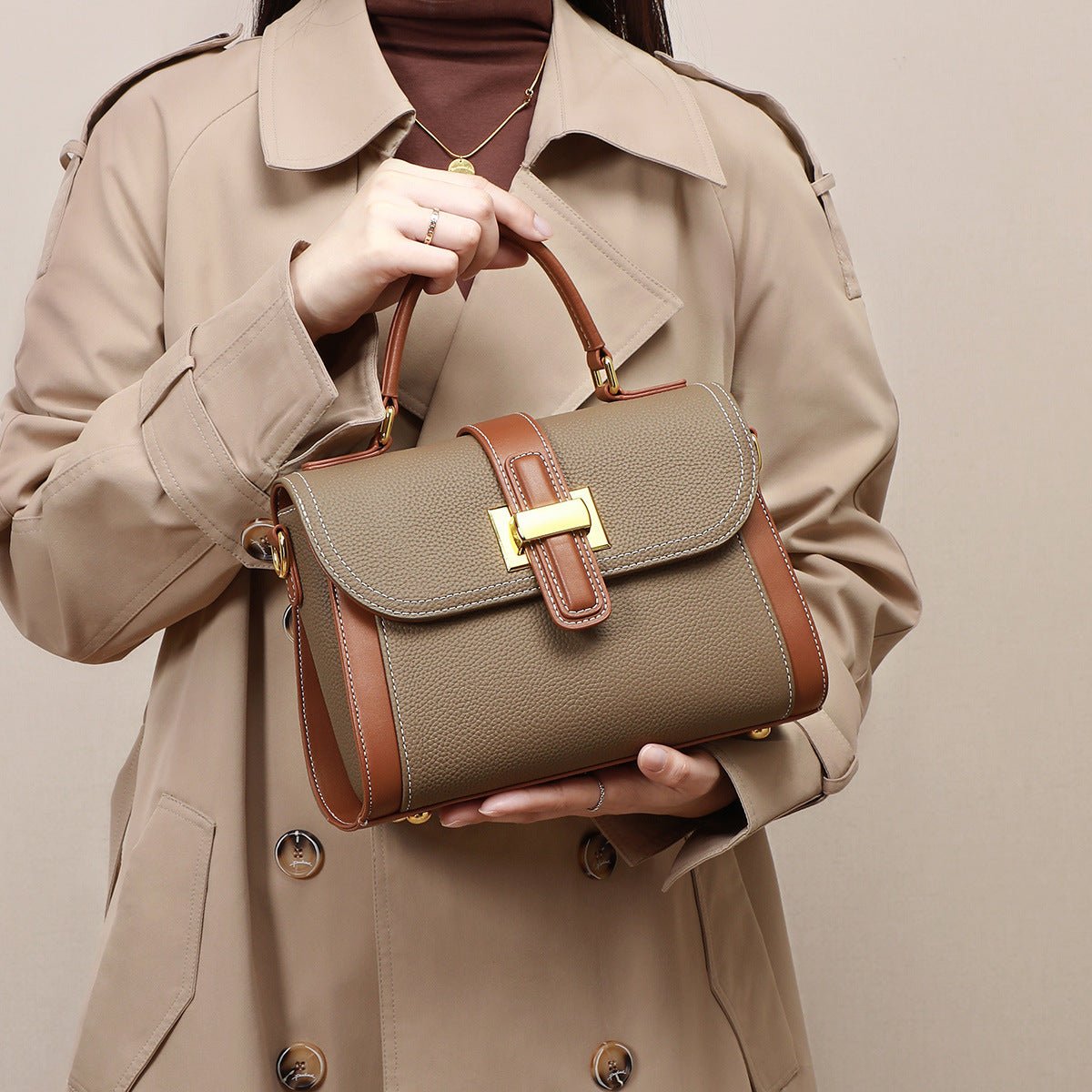 Light Luxury One-shoulder Versatile Advanced Texture Fashion Handbag | Orazek UK Ltd