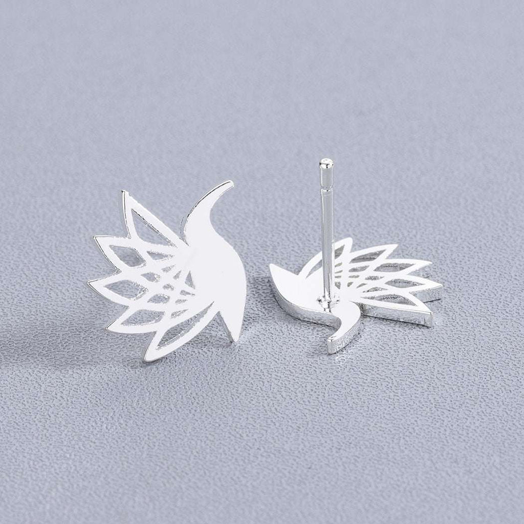 Little Bird Pigeon Stainless Steel Earrings Earings | Orazek UK Ltd