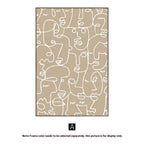 Living Room Sofa Background Wall Decorative Painting Mural | Orazek UK Ltd