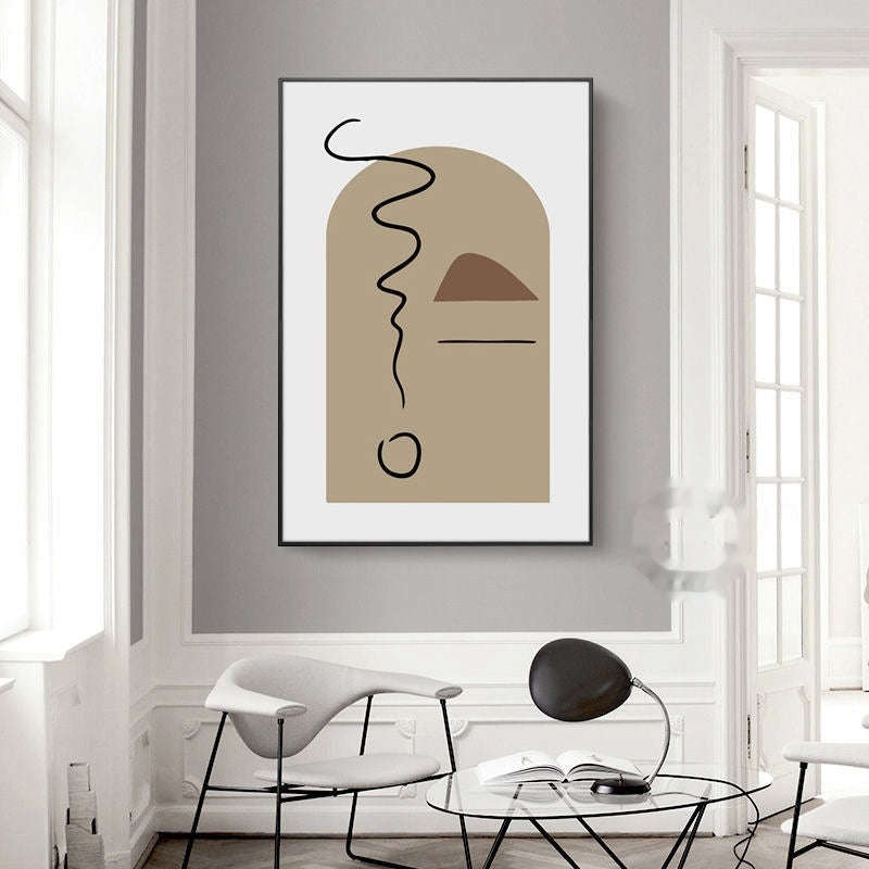 Living Room Sofa Background Wall Decorative Painting Mural | Orazek UK Ltd