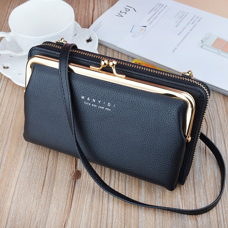 Lock Crossbody Bags Women Shoulder Bag Clutch Ladies Mobile Phone Bag Purse Handbag | Orazek UK Ltd
