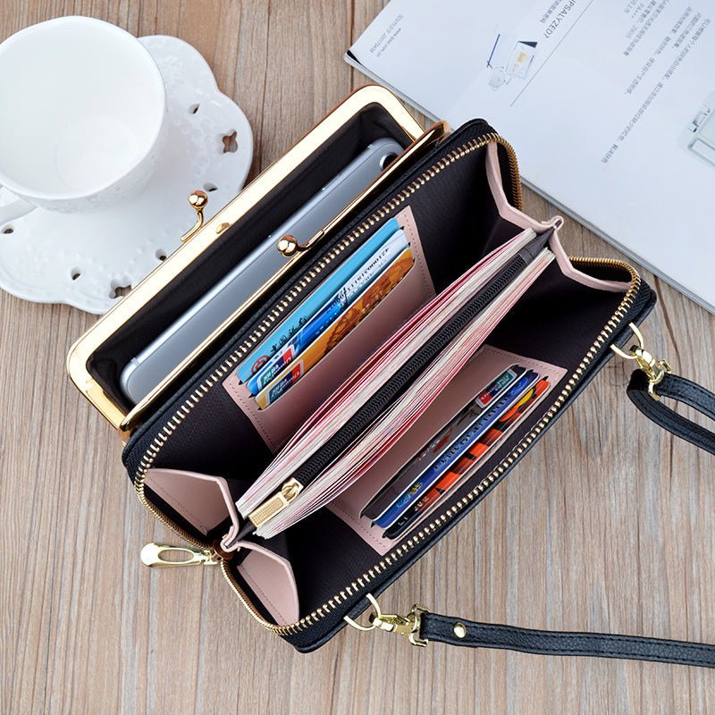 Lock Crossbody Bags Women Shoulder Bag Clutch Ladies Mobile Phone Bag Purse Handbag | Orazek UK Ltd