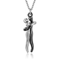 Love Hug Necklace Unisex Men Women Couple Jewelry Simple Temperament Clavicle Chain Valentines Day Lover Gift Orazek UK Ltd