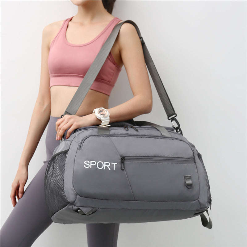 Luggage Bags For Women Handbag Oxford Men's Fitness Gym Shoulder Bag Waterproof Sports Travel Backpack With Shoes Compartment | Orazek UK Ltd