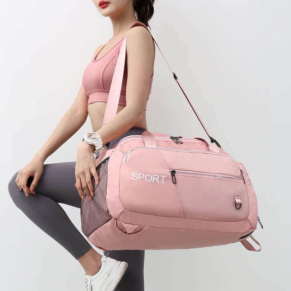 Luggage Bags For Women Handbag Oxford Men's Fitness Gym Shoulder Bag Waterproof Sports Travel Backpack With Shoes Compartment | Orazek UK Ltd