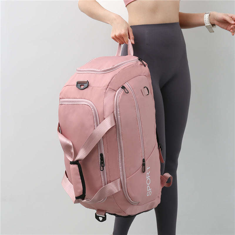 Luggage Bags For Women Handbag Oxford Men's Fitness Gym Shoulder Bag Waterproof Sports Travel Backpack With Shoes Compartment | Orazek UK Ltd