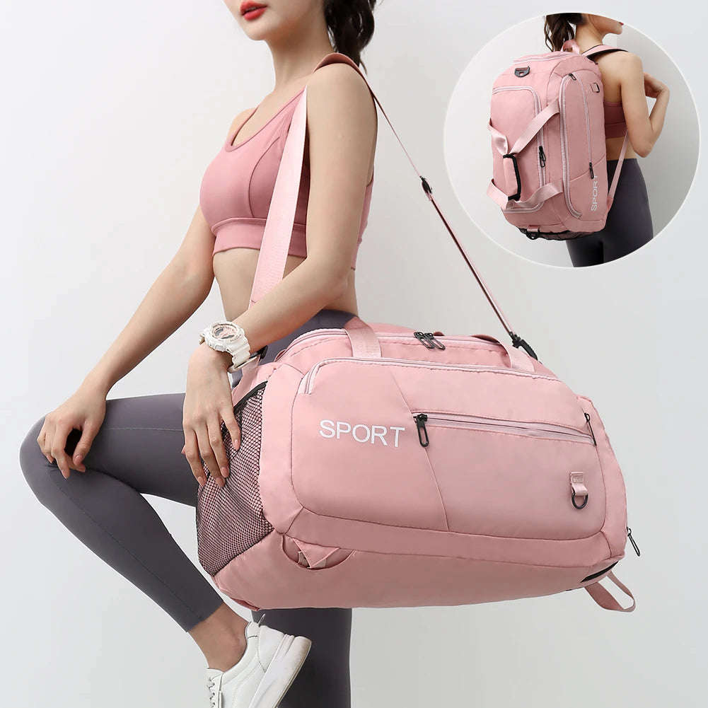 Luggage Bags For Women Handbag Oxford Men's Fitness Gym Shoulder Bag Waterproof Sports Travel Backpack With Shoes Compartment | Orazek UK Ltd