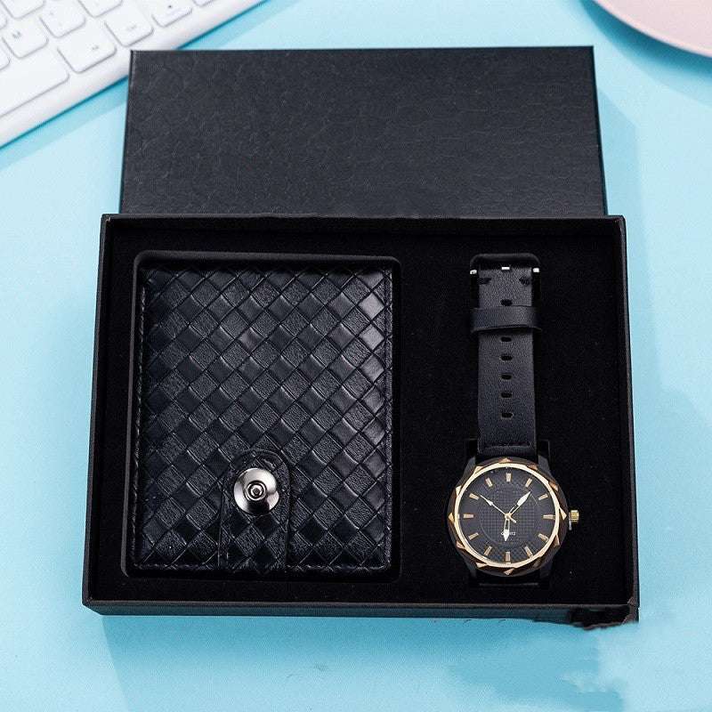 Luxury Business Watch Leather Bag Wallet Gift Set Men | Orazek UK Ltd