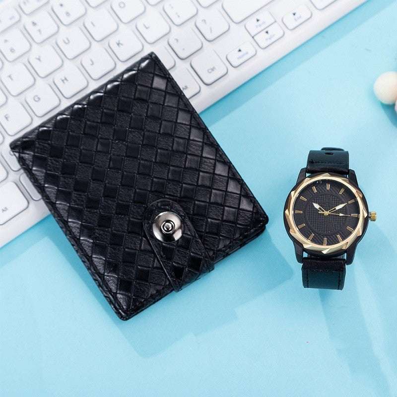 Luxury Business Watch Leather Bag Wallet Gift Set Men | Orazek UK Ltd