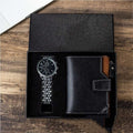 Luxury Business Watch Leather Bag Wallet Gift Set Men | Orazek UK Ltd