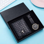 Luxury Business Watch Leather Bag Wallet Gift Set Men | Orazek UK Ltd