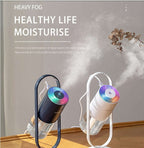 Magic Shadow USB Air Humidifier For Home With Projection Night Lights Ultrasonic Car Mist Maker Mini Office Air Purifier | Orazek UK Ltd