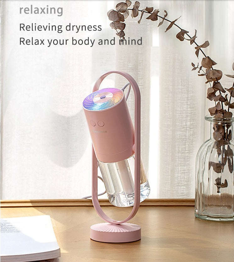 Magic Shadow USB Air Humidifier For Home With Projection Night Lights Ultrasonic Car Mist Maker Mini Office Air Purifier | Orazek UK Ltd