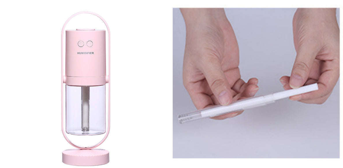 Magic Shadow USB Air Humidifier For Home With Projection Night Lights Ultrasonic Car Mist Maker Mini Office Air Purifier Orazek UK Ltd