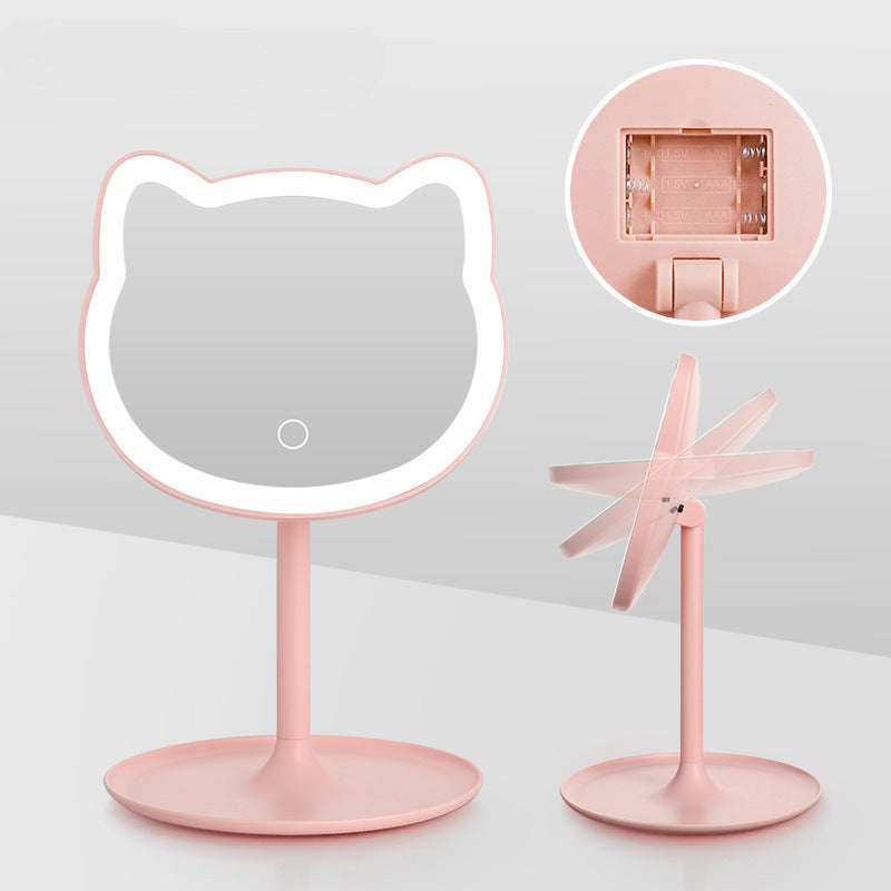 Makeup Beauty Mirror Fill Light Rechargeable Dormitory Students | Orazek UK Ltd