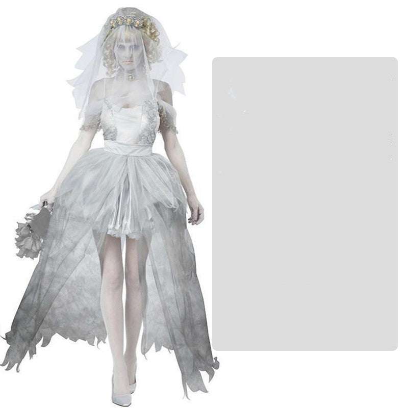 Male and female adult bride and groom Halloween costumes Orazek UK Ltd