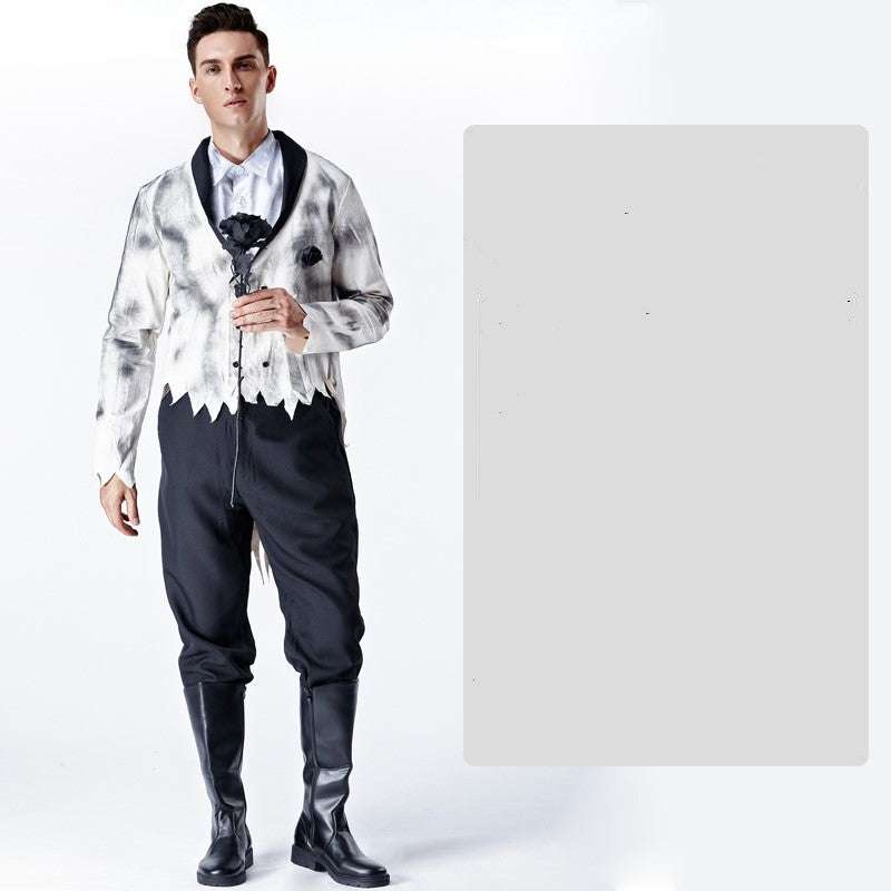 Male and female adult bride and groom Halloween costumes Orazek UK Ltd
